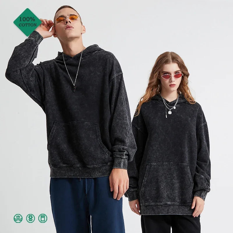 Vintage Wash Unisex Hoodies