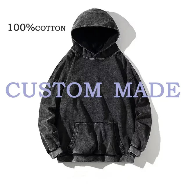 Vintage Wash Unisex Hoodies